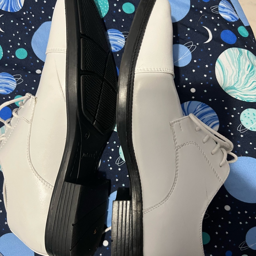 Classic White Mens  Shoes